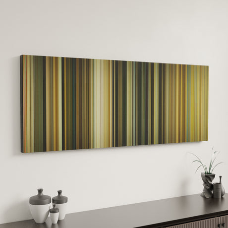 The Good, the Bad, and the Ugly canvas art in modern interior - movie color palette