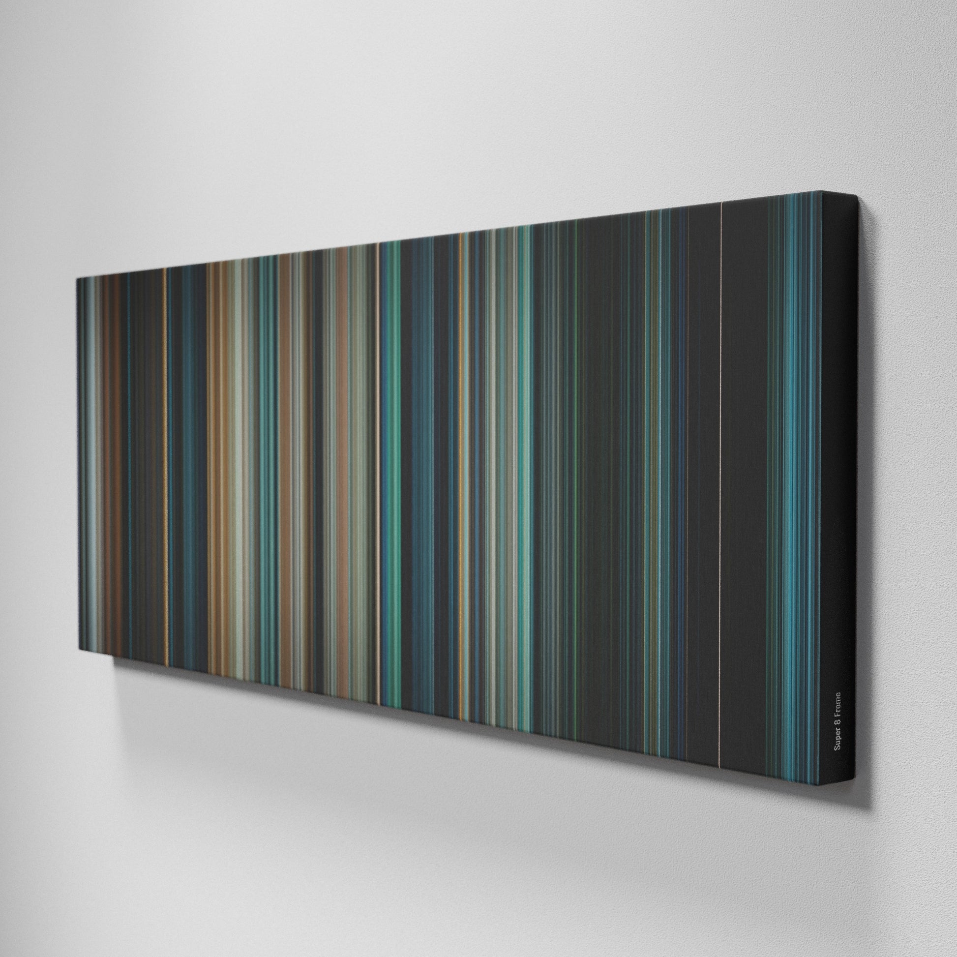 Side view of Buff's of Super 8 Frome on the wall