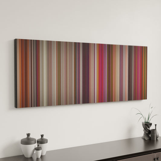 Minimal interior design with Desperately Seeking Susan Frome on the wall