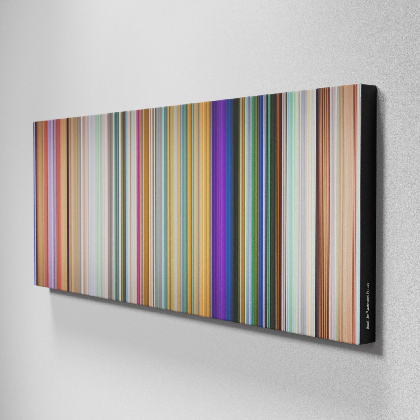 Side view of Buff's of Meet the Robinsons Frome on the wall