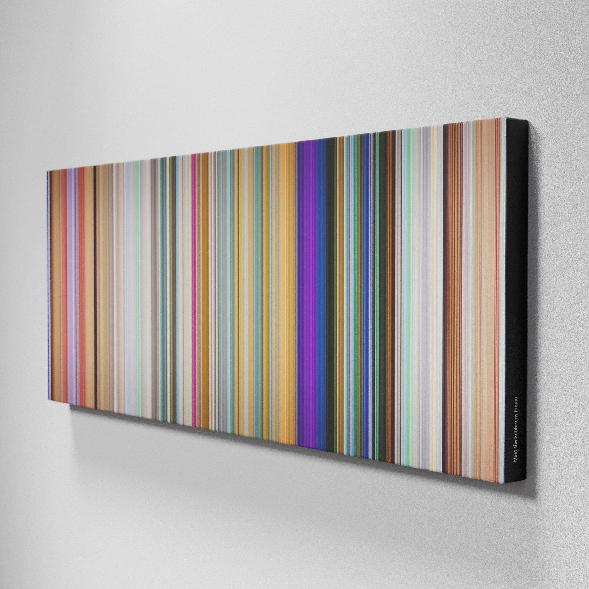 Side view of Buff's of Meet the Robinsons Frome on the wall