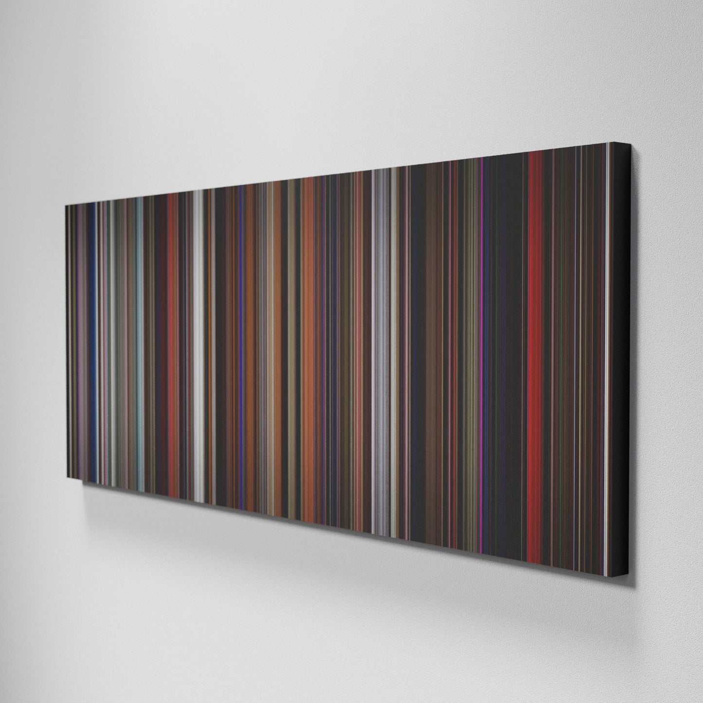 Side view of Basic of Velvet Goldmine Frome on the wall