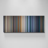 Independence Day movie canvas wall art - color palette print