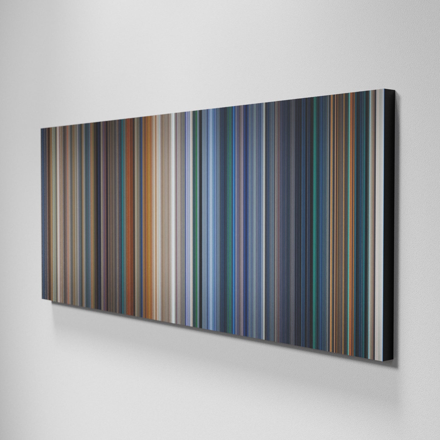 Side view of Basic of Independence Day Frome on the wall