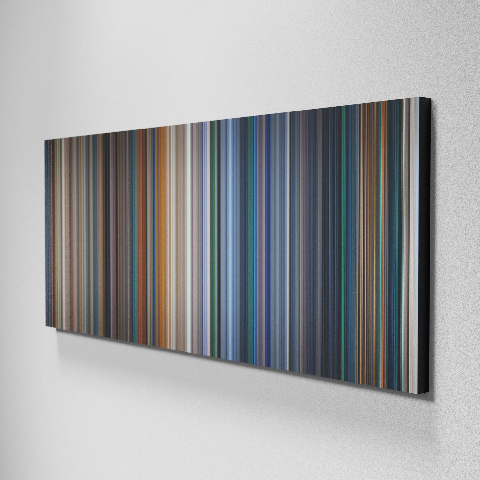 Side view of Basic of Independence Day Frome on the wall