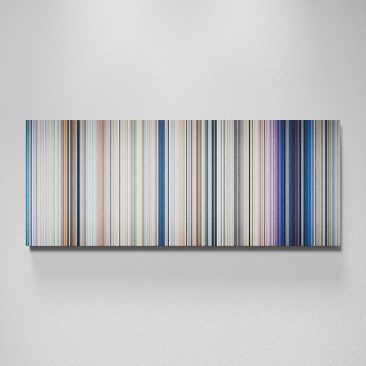 Your Name movie canvas wall art - color palette print