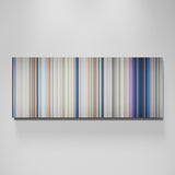 Your Name movie canvas wall art - color palette print