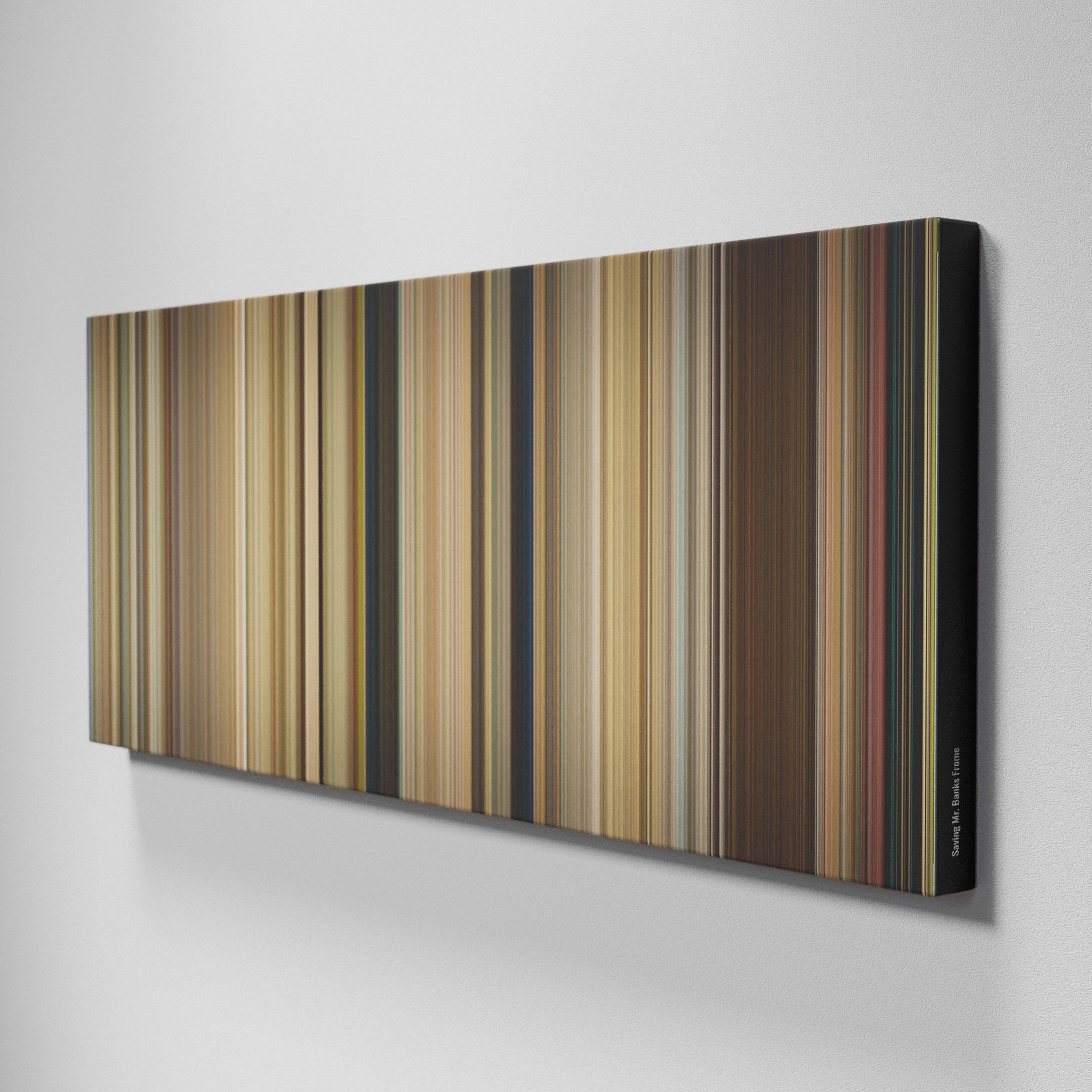 Side view of Buff's of Saving Mr. Banks Frome on the wall