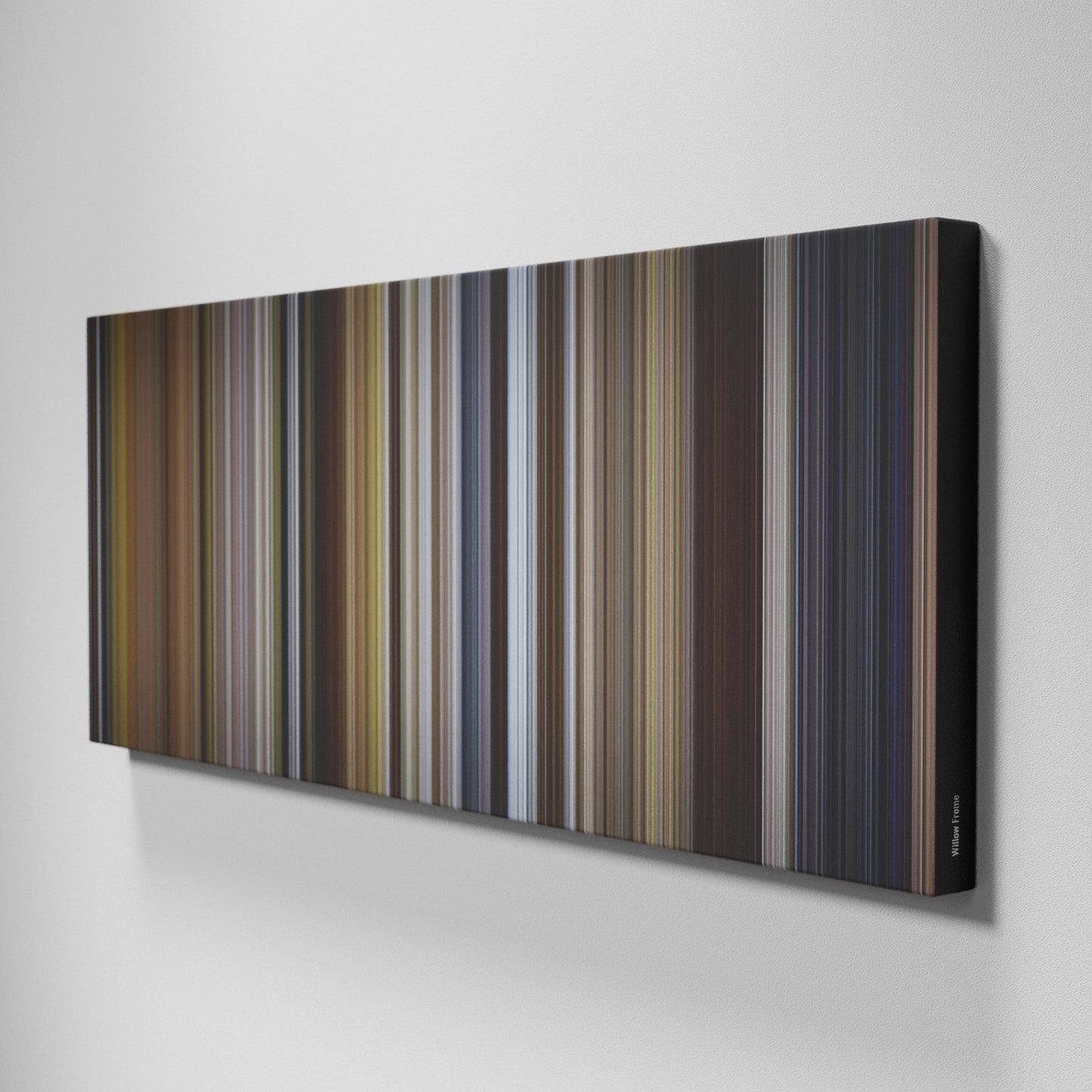 Side view of Buff's of Willow Frome on the wall