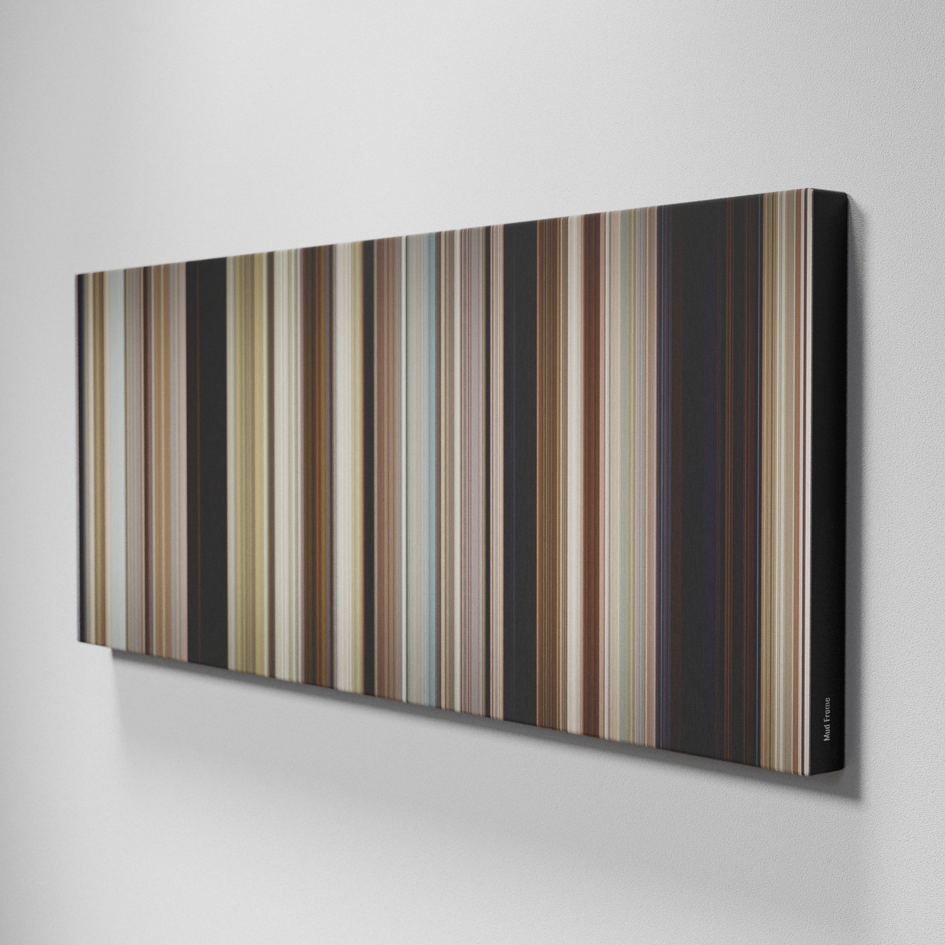 Side view of Buff's of Mud Frome on the wall