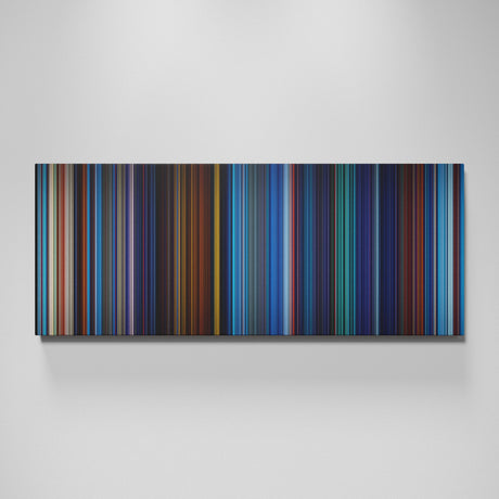 Atlantis: The Lost Empire movie canvas wall art - color palette print