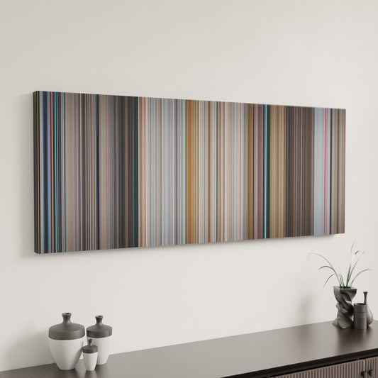 Minimal interior design with Superman II Frome on the wall