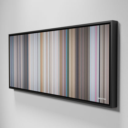 Side view of Framed Buff's of Superman II Frome on the wall