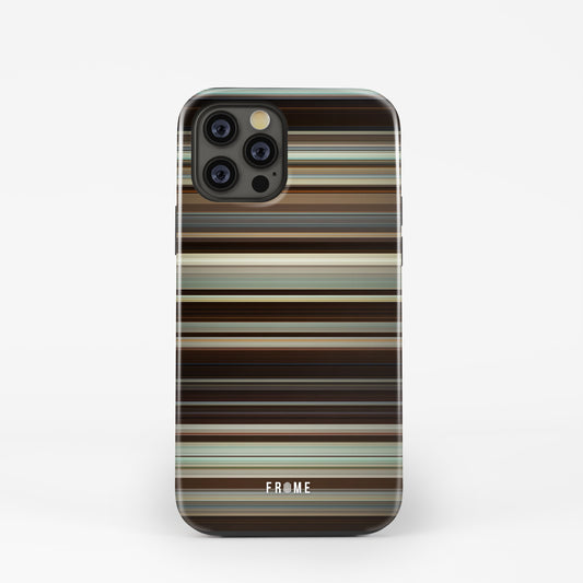 Front view of portrait of a lady on fire Frome Tough phone case