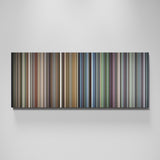Requiem for a Dream movie canvas wall art - color palette print