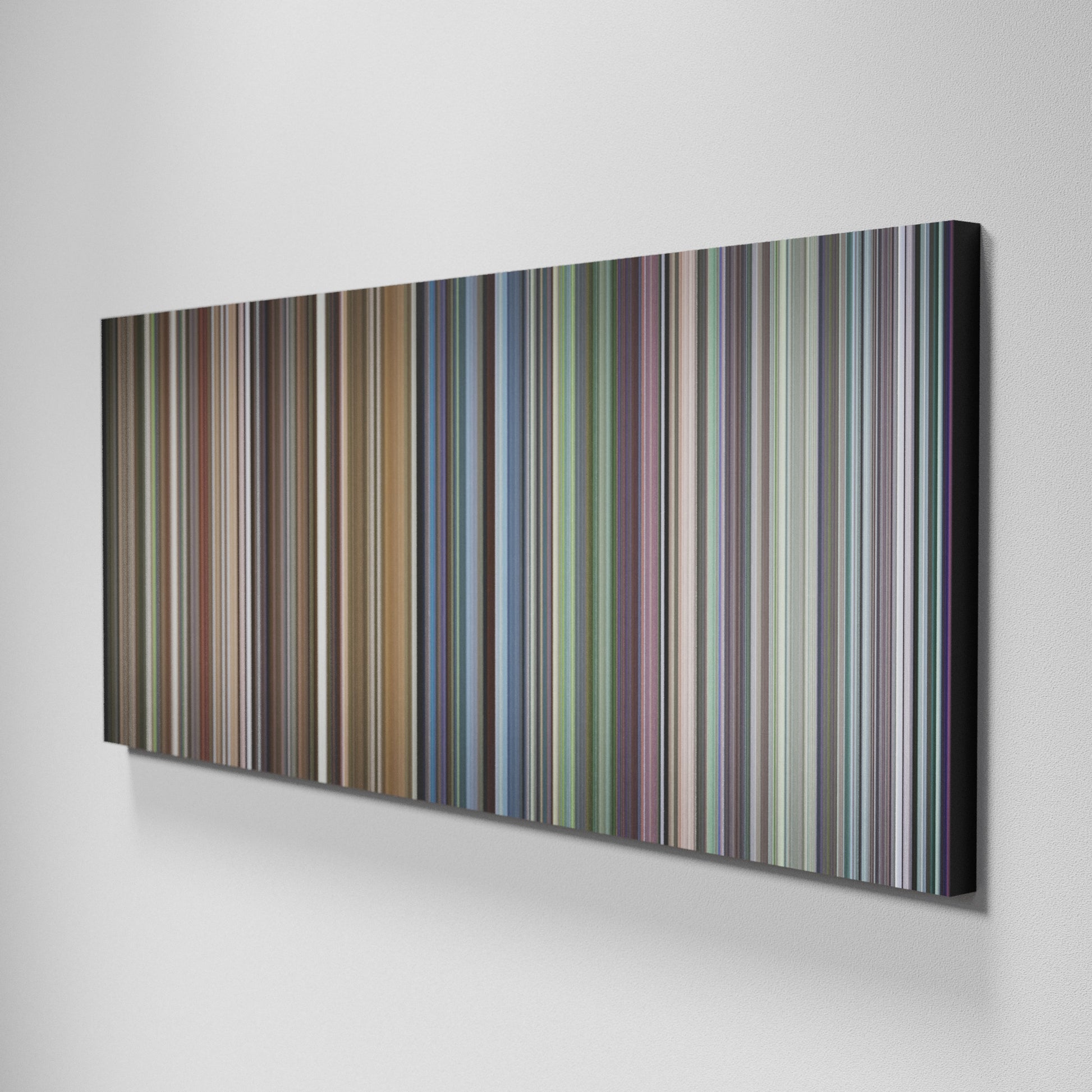 Side view of Basic of Requiem for a Dream Frome on the wall