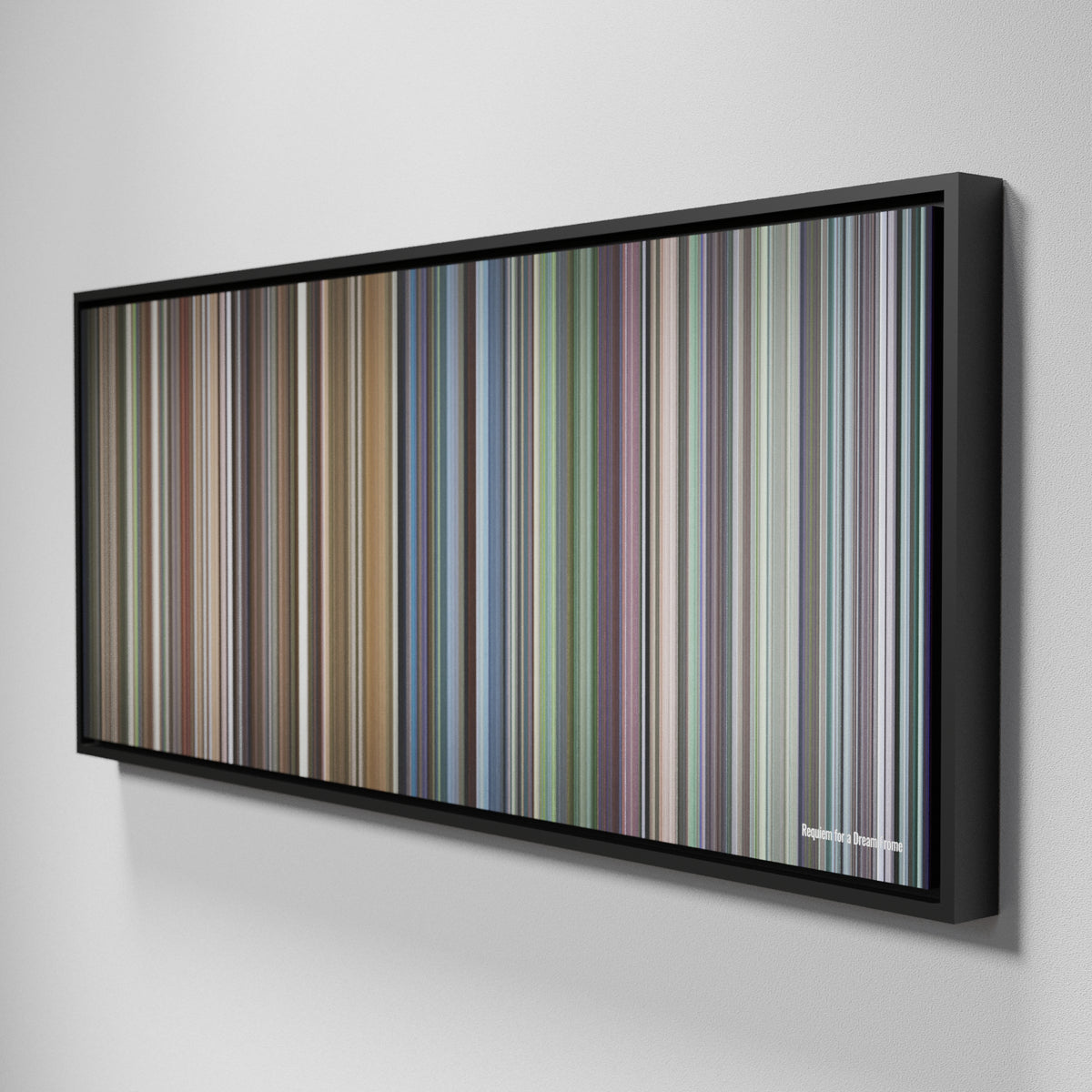 Requiem for a Dream movie canvas art - framed wall print