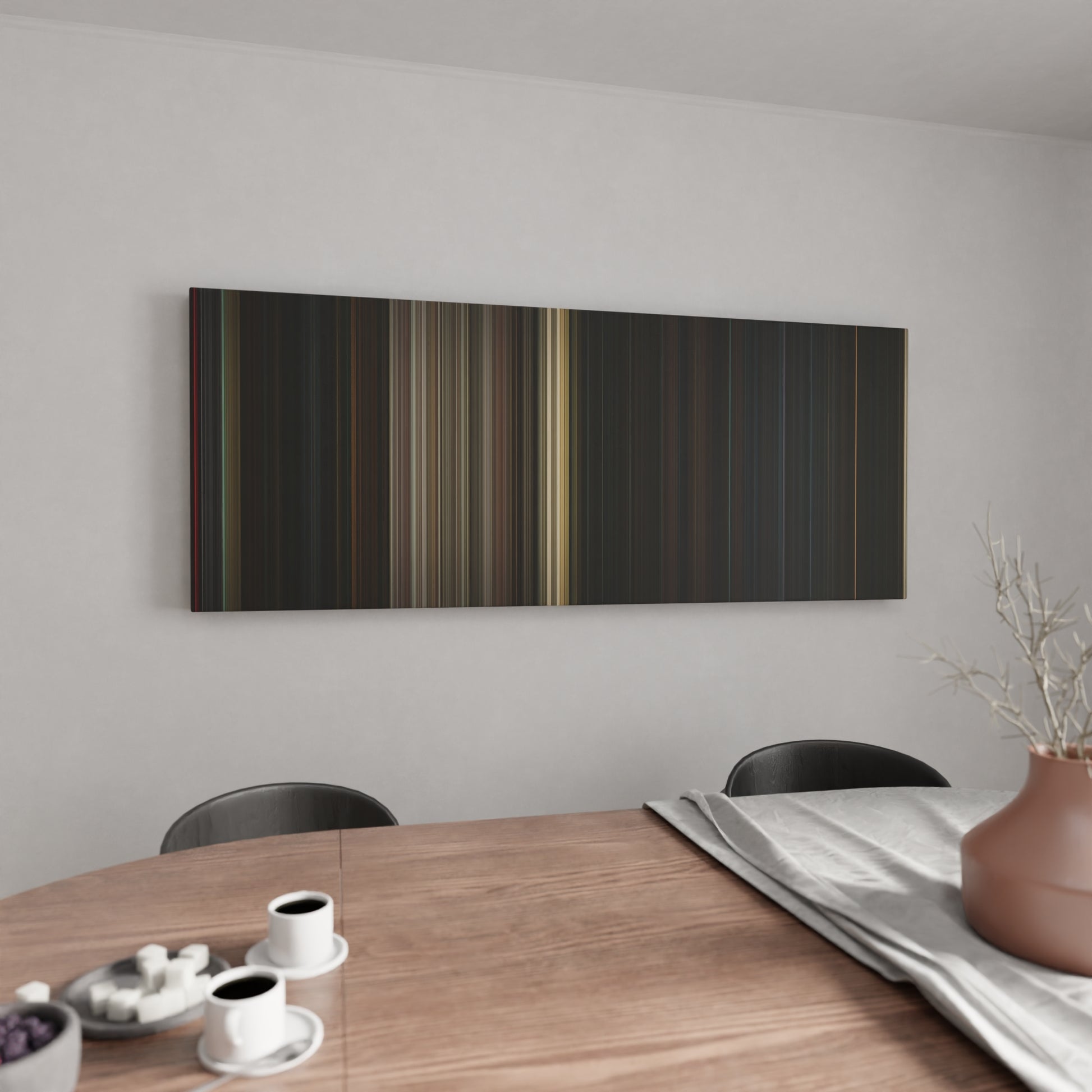 Kitchen with Friday the 13th Frome on the wall