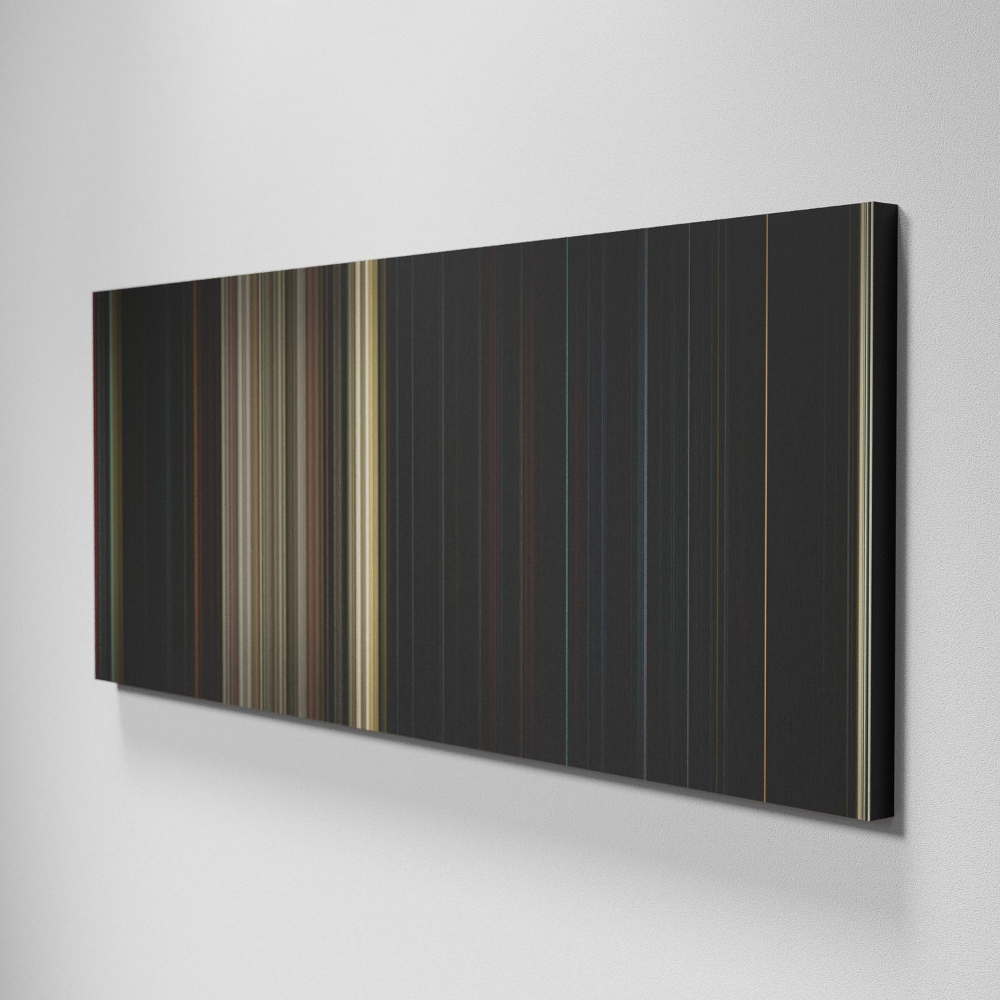 Side view of Basic of Friday the 13th Frome on the wall