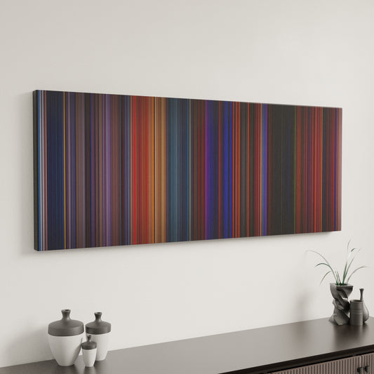 Minimal interior design with The Hunchback of Notre Dame Frome on the wall