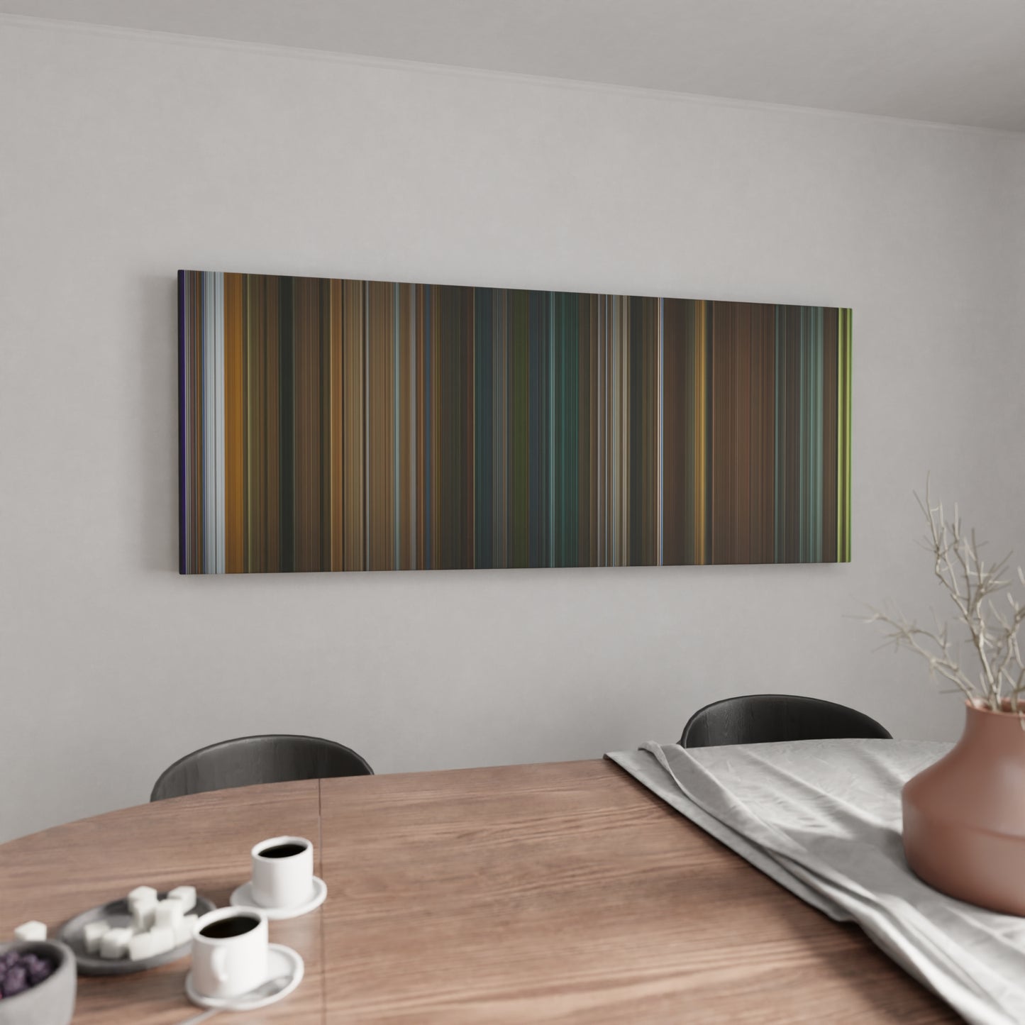 Kitchen with Game Night Frome on the wall