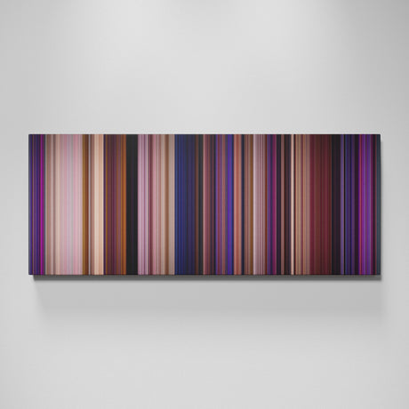 Pitch Perfect movie canvas wall art - color palette print