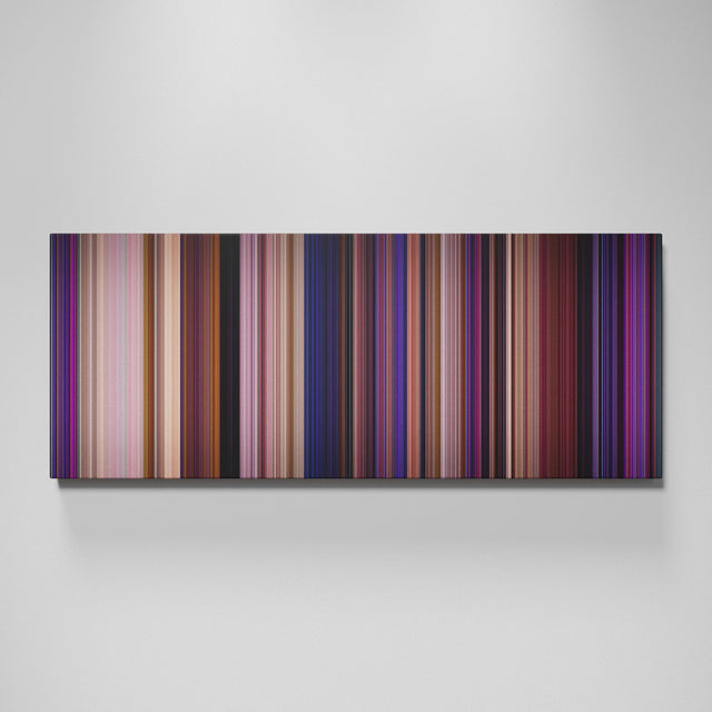 Pitch Perfect movie canvas wall art - color palette print