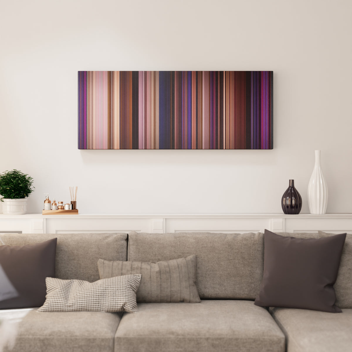 Pitch Perfect canvas print in living room - film wall decor