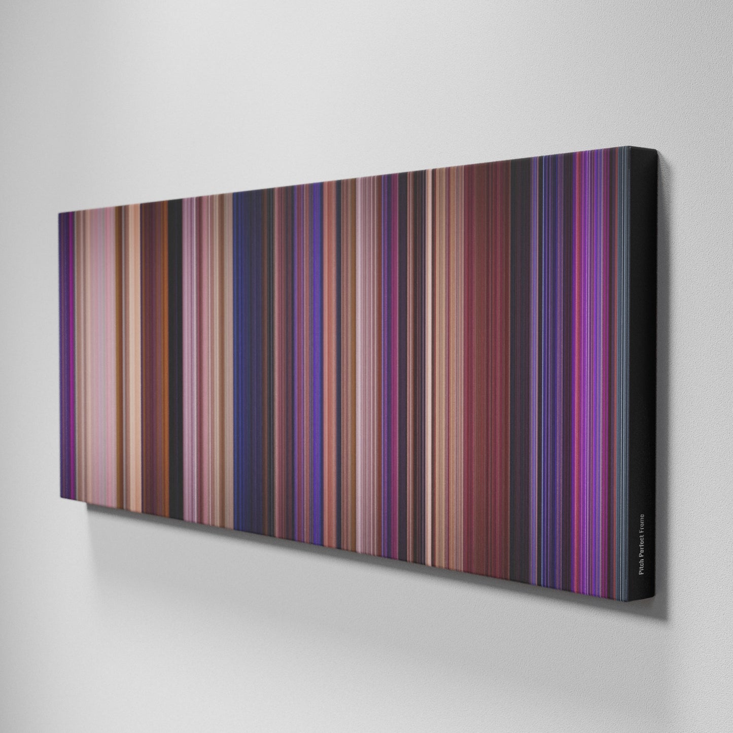 Side view of Buff's of Pitch Perfect Frome on the wall