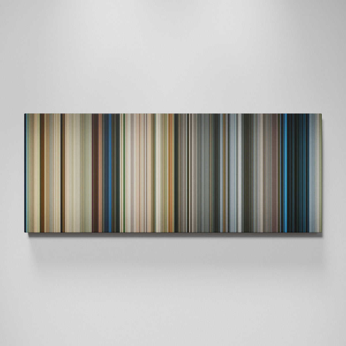 Life Is Beautiful movie canvas wall art - color palette print