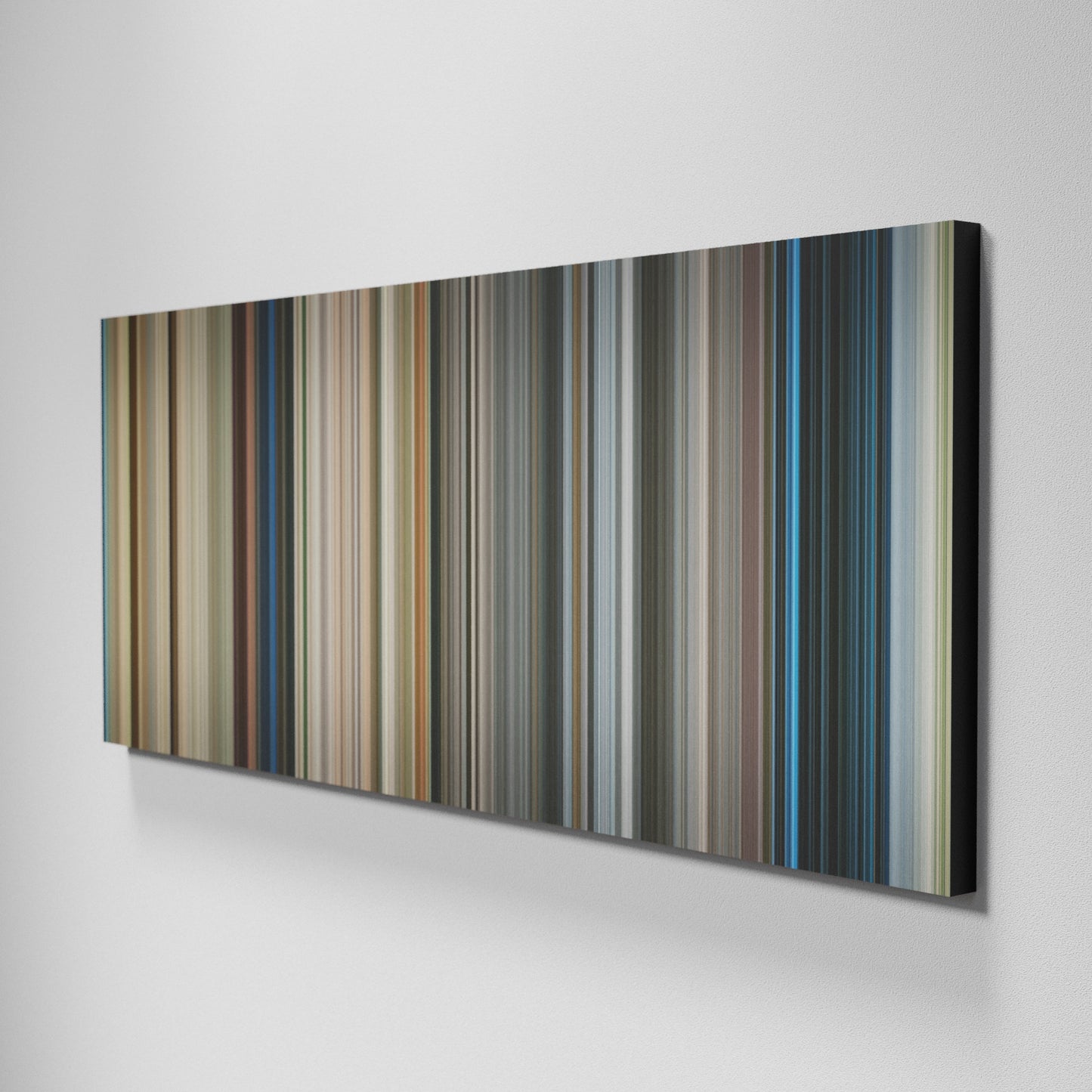 Side view of Basic of Life Is Beautiful Frome on the wall