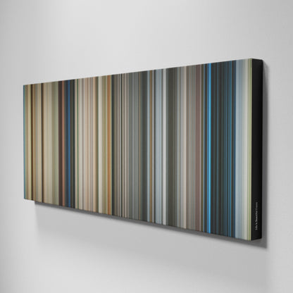 Side view of Buff's of Life Is Beautiful Frome on the wall