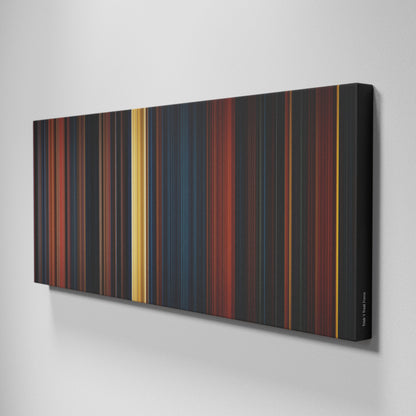 Side view of Buff's of Trick 'r Treat Frome on the wall