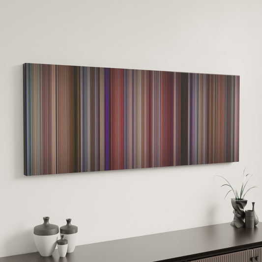 Minimal interior design with Coming to America Frome on the wall