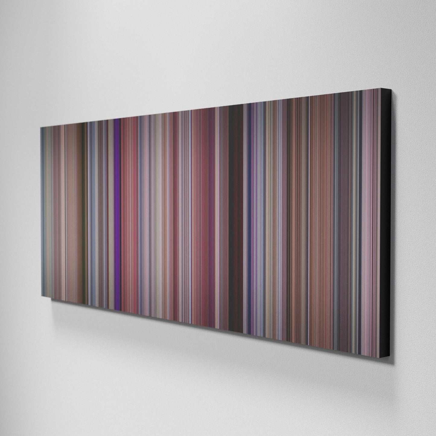 Side view of Basic of Coming to America Frome on the wall