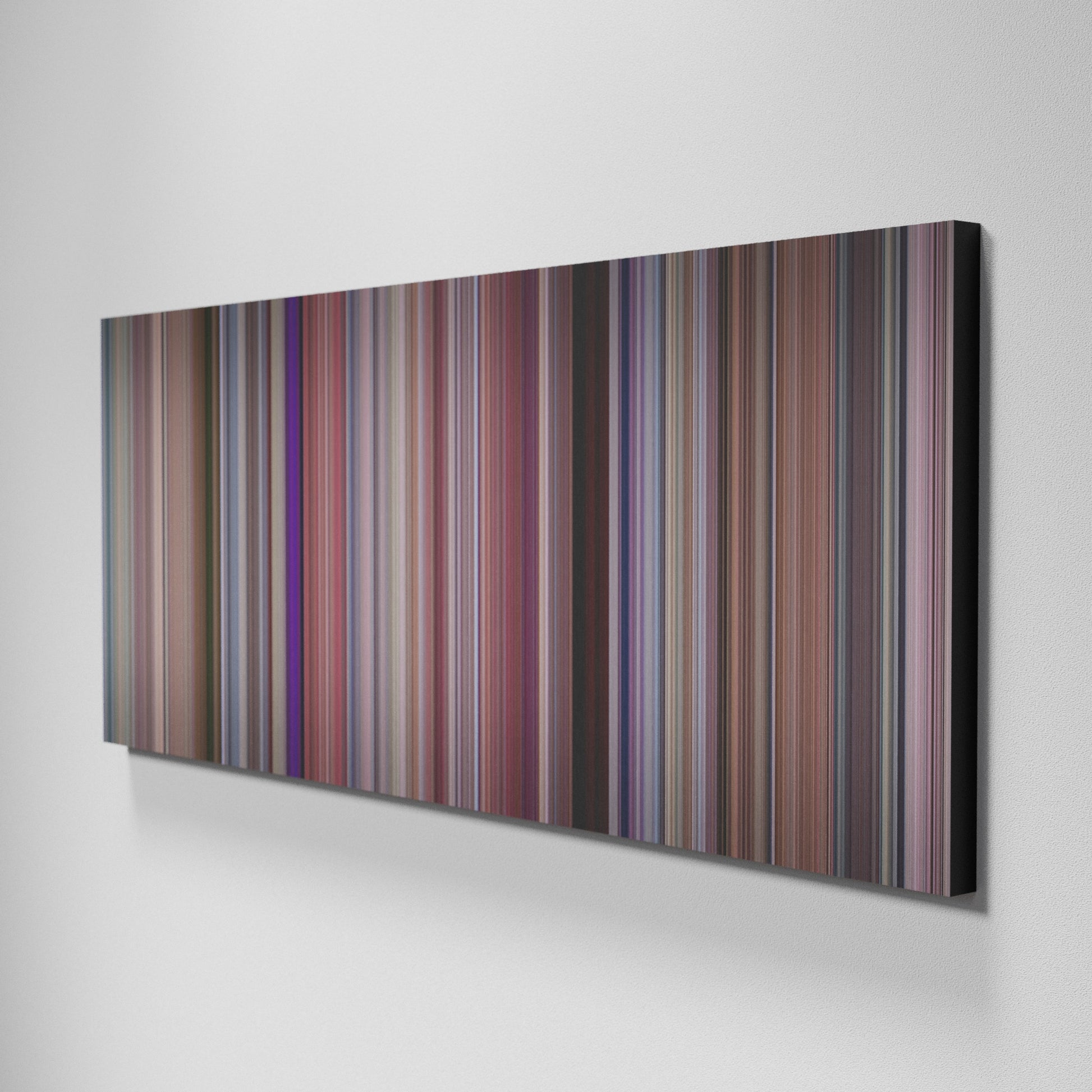 Side view of Basic of Coming to America Frome on the wall