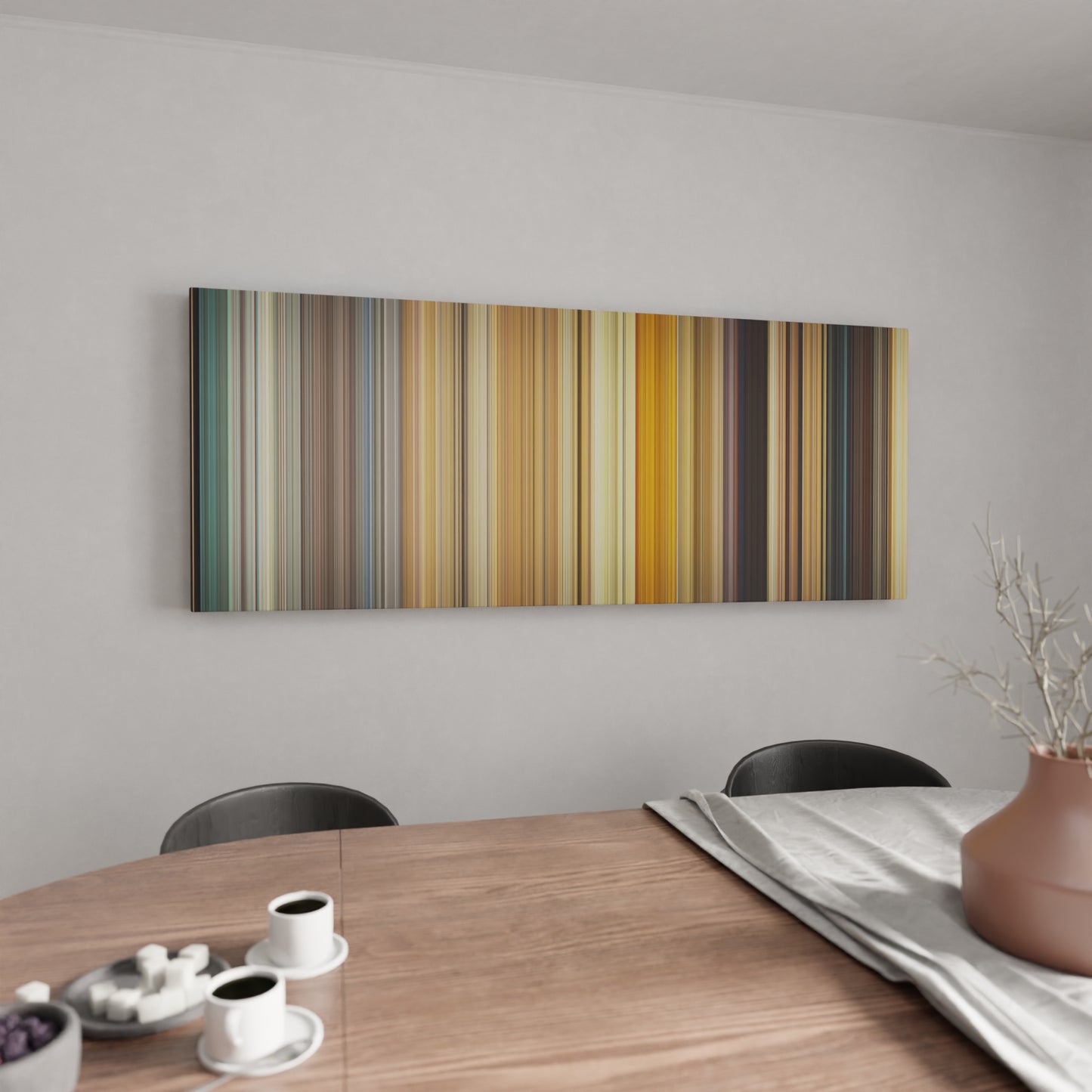 Kitchen with Mr. Bean's Holiday Frome on the wall