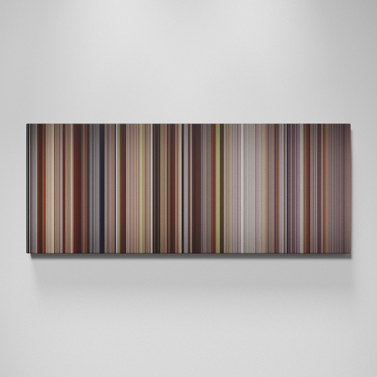 Rudy movie canvas wall art - color palette print