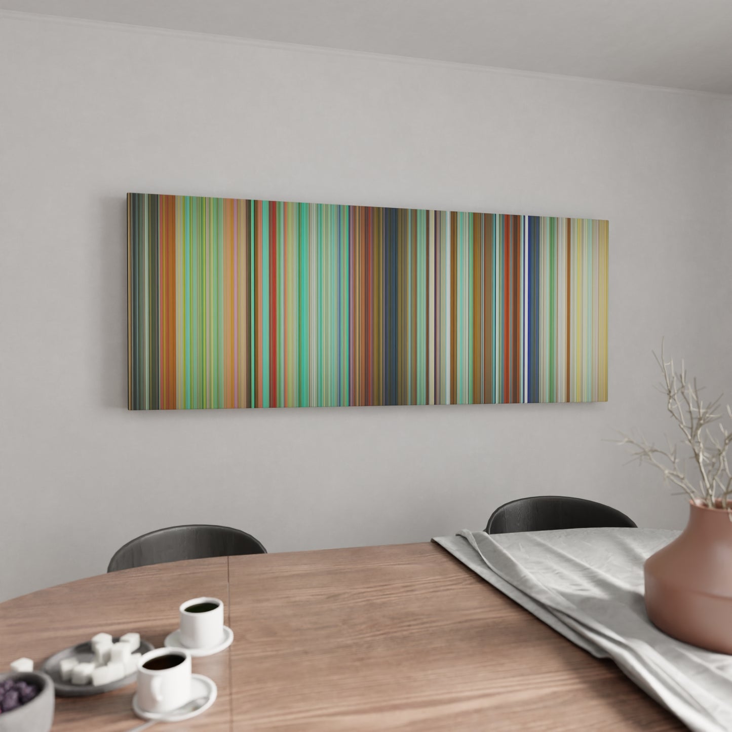 Kitchen with The Simpsons Movie Frome on the wall