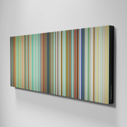 Side view of Buff's of The Simpsons Movie Frome on the wall