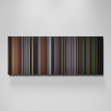 Vertigo movie canvas wall art - color palette print