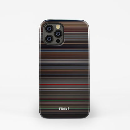 Front view of vertigo Frome Snap phone case