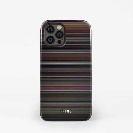 Front view of vertigo Frome Snap phone case
