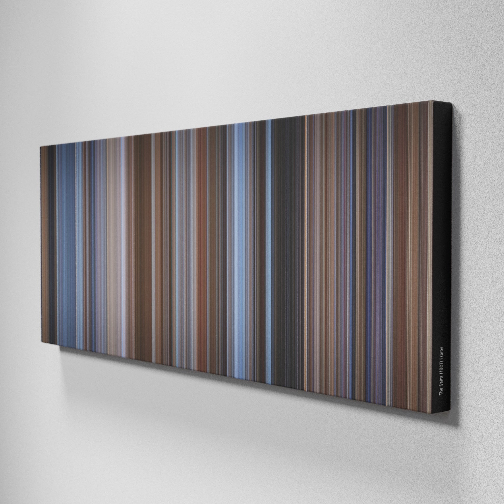 Side view of Buff's of The Saint Frome on the wall