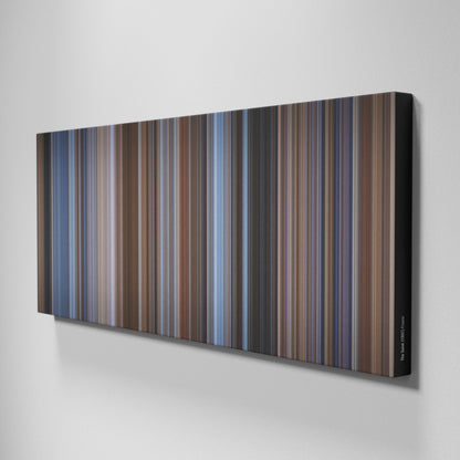 Side view of Buff's of The Saint Frome on the wall