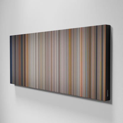 Side view of Buff's of Speed Frome on the wall