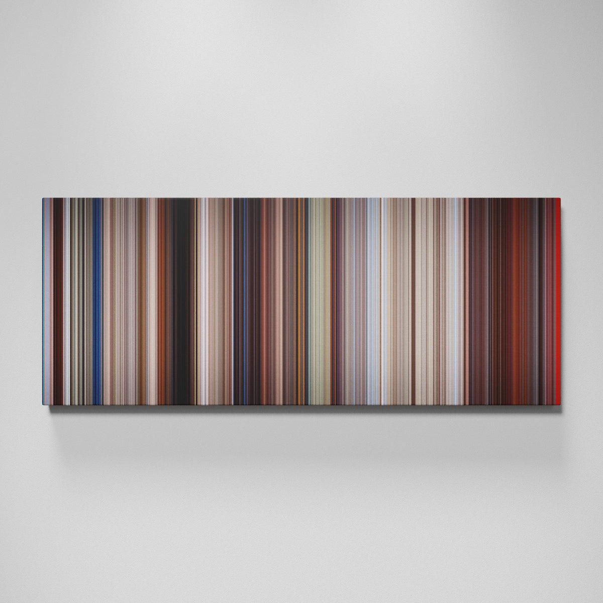 Indiana Jones and the Last Crusade movie canvas wall art - color palette print