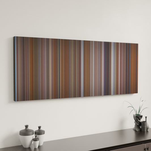 Minimal interior design with The Princess Diaries Frome on the wall