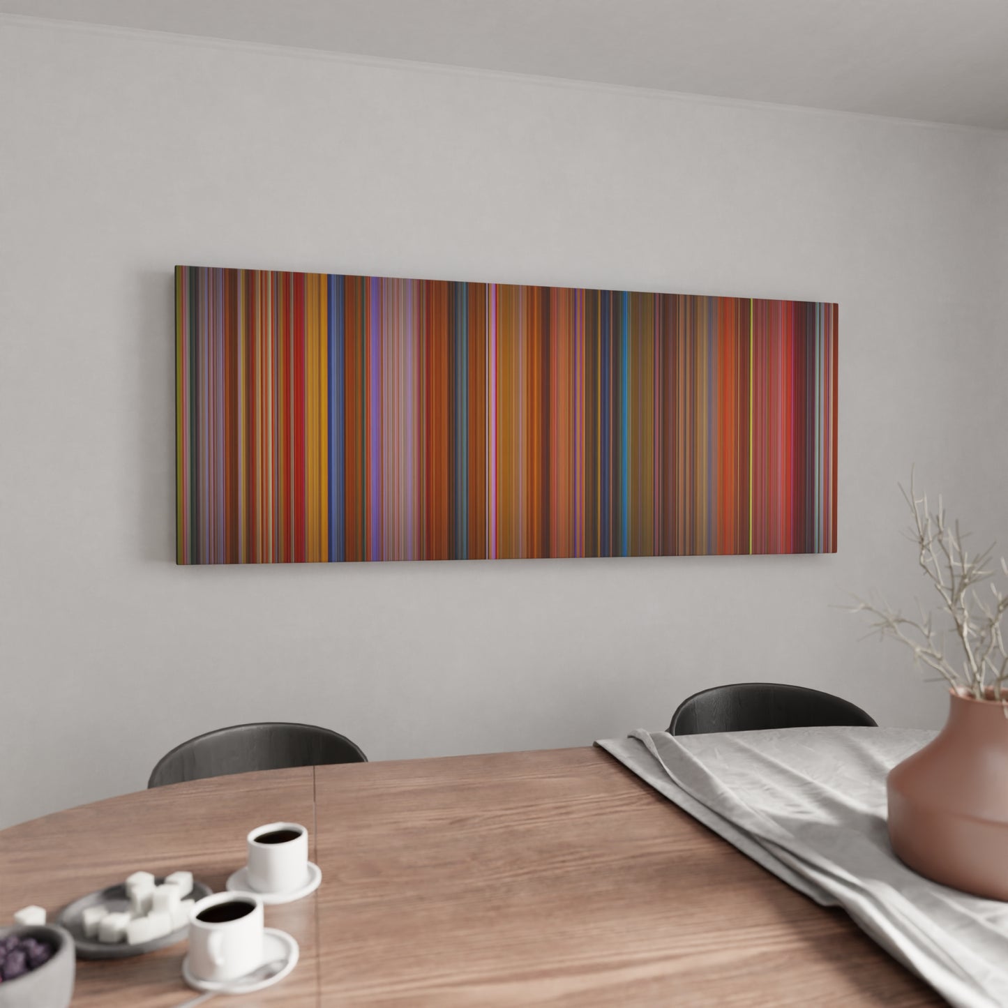 Kitchen with The Flight of Dragons Frome on the wall