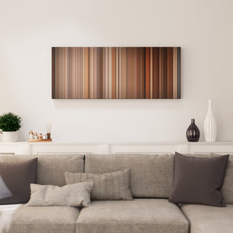Amadeus canvas print in living room - film wall decor
